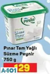 PINAR TAM YAĞLI SÜZME PEYNİR 750 G PINAR TAM YAĞLI SÜZME PEYNİR 750 G